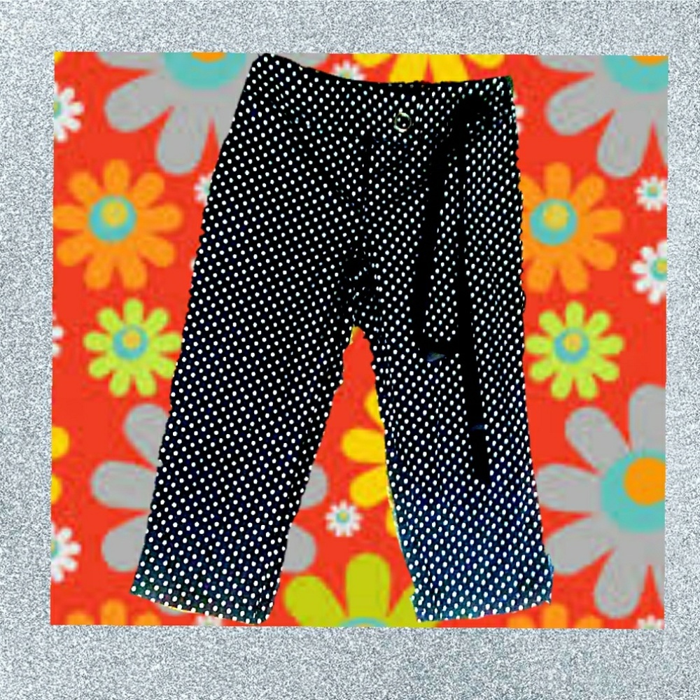 Polka Dot Capris